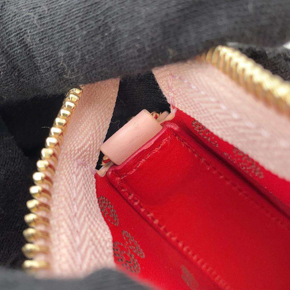 CHRISTIAN LOUBOUTIN Clutch Bag Rubira Zip-up Leather 3225038 2way Chain Shoulder - Picture 9 of 14